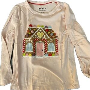 Mini Boden Light Pink Kids' Shirt